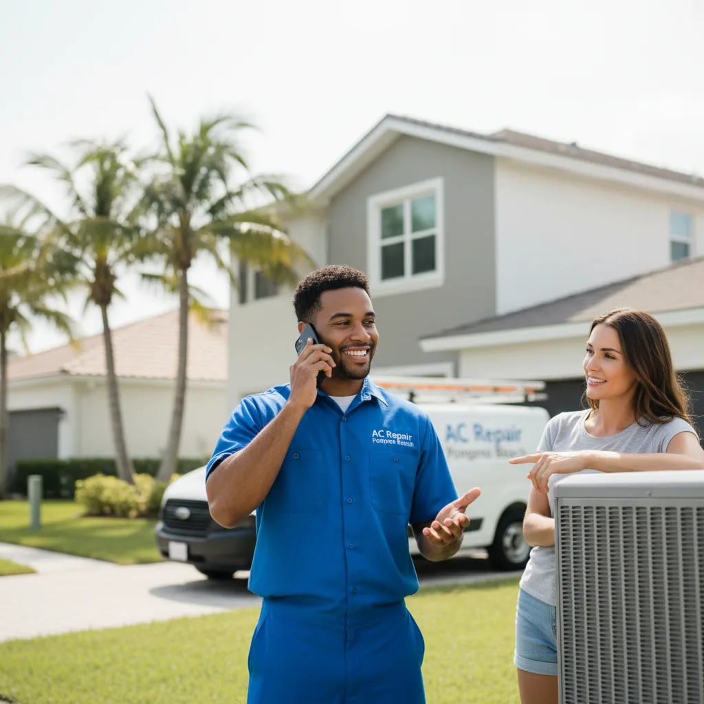 AC Repair Pompano Beach customer support in Morriston